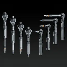 Поворотна викрутка з реверсом та набором біт Xiaomi Duka ATuMan Ratchet Screwdriver RS2 (40в1) - мініатюра 5
