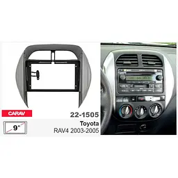 Перехідна рамка Toyota RAV4 Carav 22-1505 - мініатюра 5