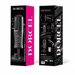 Автоматичний мастурбатор Dorcel THRUST BLOW PRO, імітація фрикцій+обертання, по 10 режимів, присоска - мініатюра 7