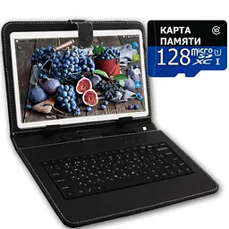 Планшет телефон Hoozo X1001 Full HD 32Gb LTE Silver + Чохол-клавіатура + Карта пам'яті 128GB - мініатюра 2