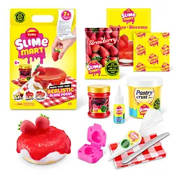 Ігровий набір зі слаймами Slime Mart Shopping Bag – Полуничний чизкейк (15901A) - мініатюра 2