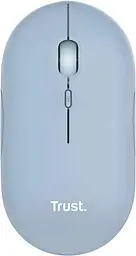 Миша Trust Puck Rechargeable Ultra-Thin BT WL Silent Синій (24126)