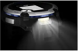 Смарт-годинник Garmin Instinct 3 50mm Solar Whitestone with Black Band (010-02935-03) - мініатюра 5