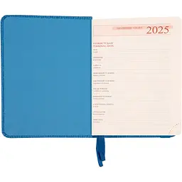 Щоденник Leo Planner А6 датований 2025 Ukraine 352 сторінки синьо-жовтий (252555) - мініатюра 6
