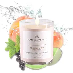 Ароматична свічка Plantes & Parfums Peche de Vigne 180 г - мініатюра 3
