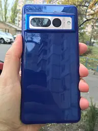 Оригінальний протиударний чохол Tech21 Evo Check для Google Pixel 7 Pro (6.7") Blue (T21-9960) - мініатюра 2