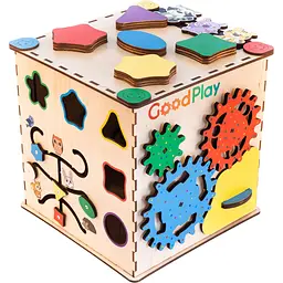 Бізікубик GoodPlay Творчий 25х25х25 см (K104)