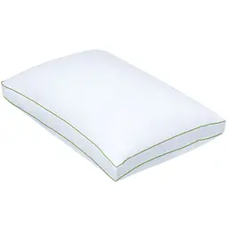 Подушка пух Cosas Feather антиалергенна 50x70 см білий (Pillow_50x70_Fluff_BKGreen)