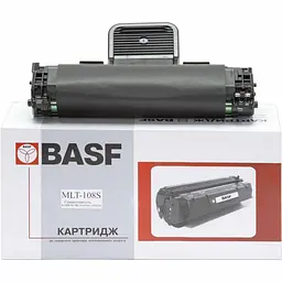Картридж Samsung MLT-D108S, Black, ML-1640/1641/2240/2241, 1500 стор, BASF (BASF-KT-MLT108S)