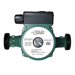 Насос циркуляційний Volks pumpe ZP25/6 130мм + гайки - мініатюра 2