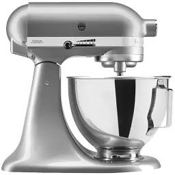 Кухонна машина KitchenAid Artisan 4,3 л 5KSM95PSEMC з відкидним блоком колір хром