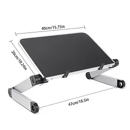 Столик для ноутбука UFT 15.6" Grey\Black (UFTT70) - мініатюра 5