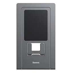 Підставка Baseus Foldable Metal Desktop Holder LUKP000013 Gray - мініатюра 2