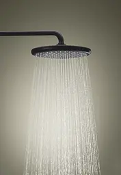 Душова система з термостатом для настінного монтажу Grohe Tempesta System 250 266702431, Чорний матовий - мініатюра 7