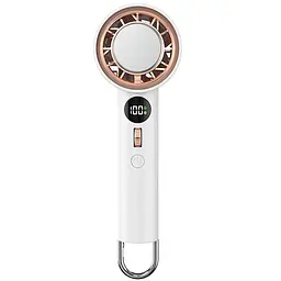 Портативний вентилятор FS016 Cooling High Speed ​​3000 mAh White Wiwu teh0029494 - мініатюра 6