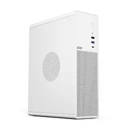 Корпус 2E Credo Slim (V90B), білий, 400 Вт, Mini Tower, Micro ATX/Mini ITX, 1xType-C/1xUSB 3.0/1xUSB 2.0, макс. CPU -