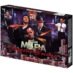 Настольная экономическая игра Mafia. Gangster Business. Premium Danko Toys MAF-03-01U на украинском языке