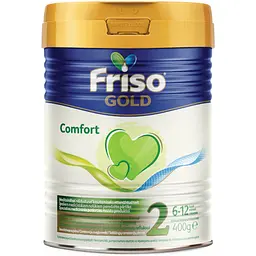 Детская сухая молочная смесь Friso Gold Comfort 2 от 6 до 12 месяцев 400 г