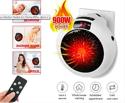 Портативний обігрівач Heater For Home ∙ Тепловентилятор – дуйчик від мережі 600 Вт Wonder Heater - мініатюра 4