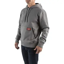 Худі MILWAUKEE, WH MW GR XXL, з капюшоном, сіра, розмір XXL - мініатюра 4