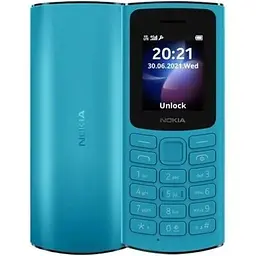 Телефон Nokia 105 TA-1569 SS Cyan UA UCRF