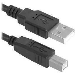 Кабель для принтера Defender USB 2.0 AM/BM 5.0m USB04-17 (83765) - мініатюра 2