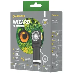 Налобний ліхтар ArmyTek Wizard C2 Magnet USB Warm (F08901W) - мініатюра 3