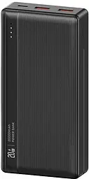 Power bank Usams US-CD206 20000mAh (Повербанк) 3 Ports Display чорний (6958444905532) - мініатюра 2