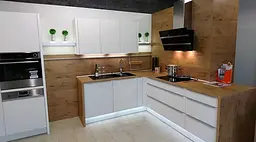 Витяжка Faber похила 80 см 1219 м3г Steelmax Ev8 Led Bk A80 чорний+нержавіюча сталь - мініатюра 2