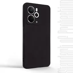 Чехол-накладка для смартфона Realme 14 5G, противоударный, силиконовый, термополиуретановый (ТПУ), с защитой камеры и корпуса, черный, защита всего корпуса, ArmorStandart (ARM83656) - мініатюра 2