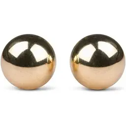 Вагінальні кульки Gold ben wa balls, 22 мм - мініатюра 2