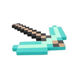 Зачарована Алмазна кірка Minecraft Оригінал 45 см - мініатюра 2