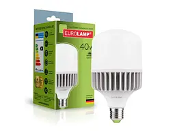 Лампа світлодіодна EUROLAMP 40W E40 6500K надпотужна (12) - мініатюра 2