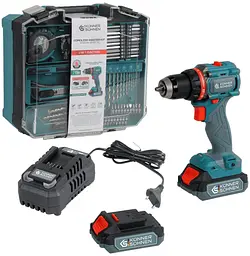 Шурупокрут-дриль ударний акумуляторний Konner&Sohnen KS ID20V-60 KIT 74 18В Kцnner & Sцhnen teh0025278