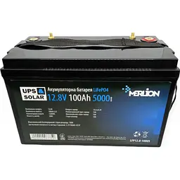 Акумулятор Merlion LiFePO4 12.8V 100Ah (LFP12-100US) - мініатюра 5