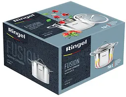 Каструля RINGEL Fusion 20 см 3.6л нержавіюча сталь ㅤ ㅤ - мініатюра 7