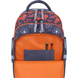 Рюкзак шкільний Bagland Mouse 321 сірий 499 (0051370) - мініатюра 6