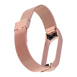 Ремінець Міланська Петля Mi Band 5/6 Rose Pink - мініатюра 2