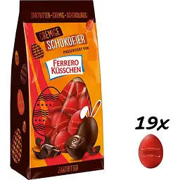 Цукерки Ferrero Kusschen Eggs Cremige Dark 100 г - мініатюра 2