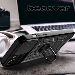 Панель BeCover Military для Apple iPhone 15 Plus Black (709954) - мініатюра 3