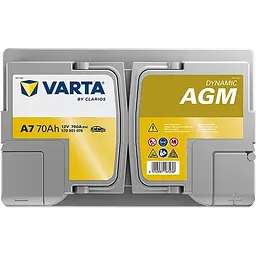 Акумулятор Varta Dynamic AGM 12В 70Аг 760А (EN) R+ (570901076) - мініатюра 5
