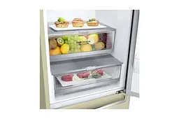 Холодильник LG GW-B509SEDZ203см 2 дв холодильне відділення 277 л морозильне відділення 107 л A++ NF Лін Зона свіжий Диспл зовнішній Бежевий (GW-B509SEDZ) - мініатюра 3