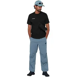 Футболка Mammut Base T-Shirt Men Mini Logo M silver sage - мініатюра 5