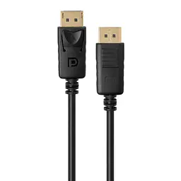 Кабель мультимедійний DisplayPort M to DisplayPort M 1.8m Vinga (VCPDP1.8BK) - мініатюра 2