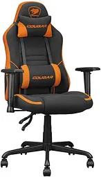Ігрове крісло Cougar Fusion SF Black-Orange (Fusion SF) - мініатюра 3