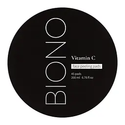 Пілінг-диски з вітаміном С для обличчя Biono 45 шт 200 мл - мініатюра 3