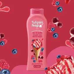 Гель для душу Tulipan Negro With Red Fruits 650 мл - мініатюра 2