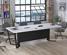 Стіл для переговорів V-240 Loft Design з розетками