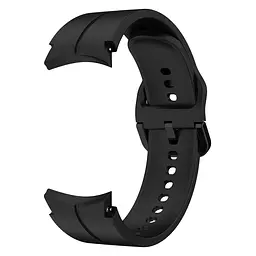 Ремінець для Samsung Galaxy Watch 4 Classic 46mm - чорний ширина кріплення 20мм силікон розмір L Watchbands Five Classic (W10-8WB44254934) - мініатюра 3