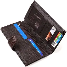 Чоловічий шкіряний гаманець Canpellini 9х18,7х1 см acs0025598 - мініатюра 4